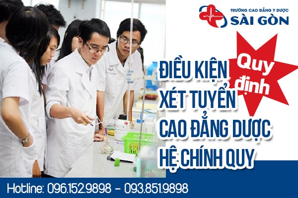 Trường Cao đẳng Y Dược Sài Gòn tuyển sinh Cao đẳng Dược sĩ TPHCM